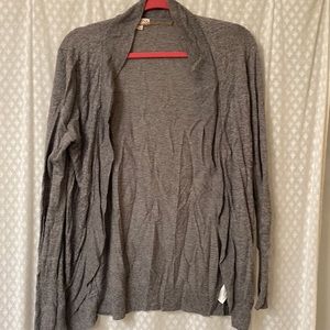 Grey cardigan. Super soft